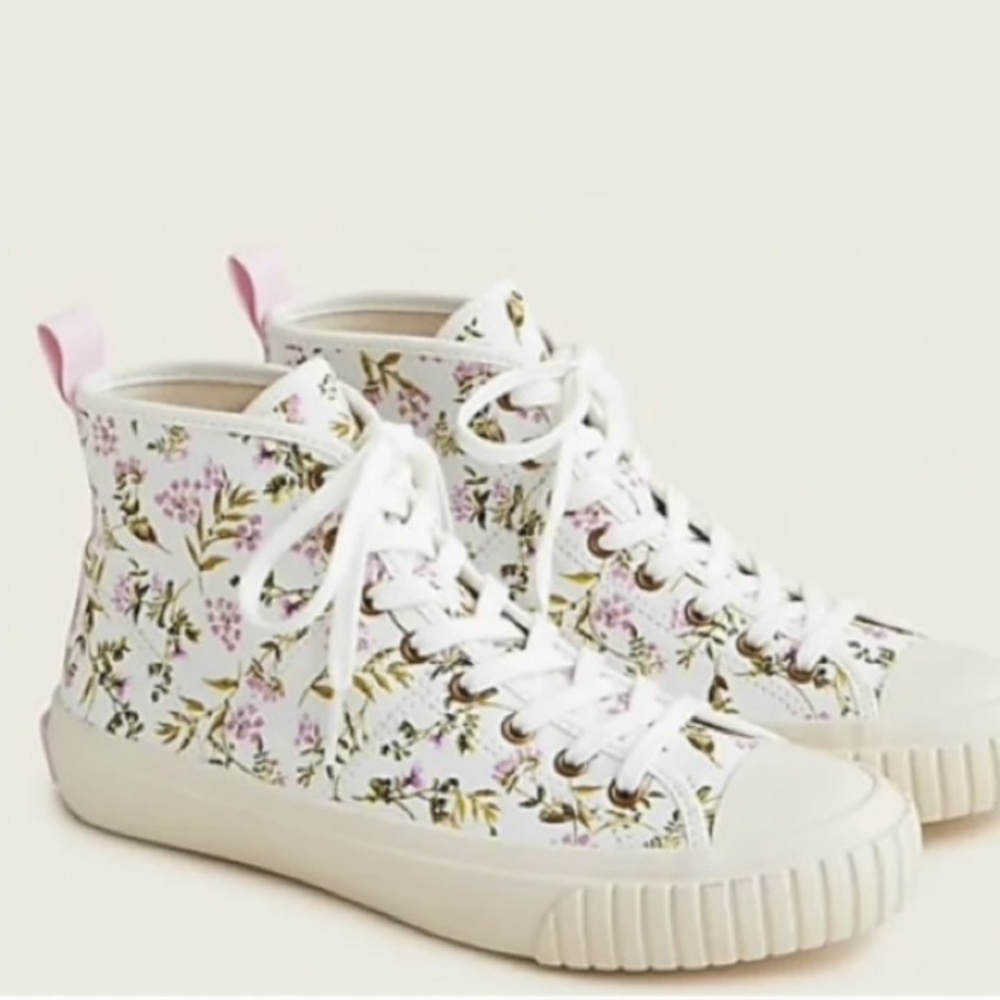 J. Crew High Top Sneakers (EUC)
